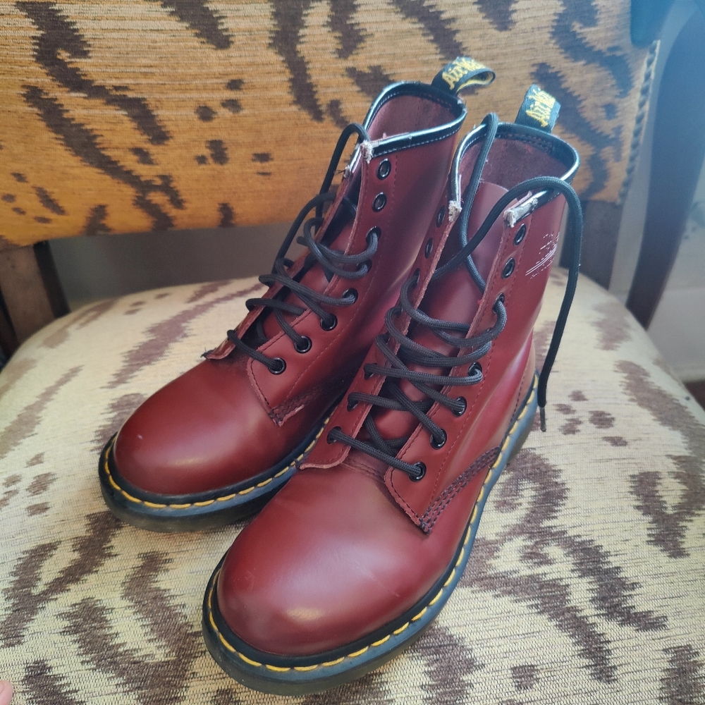 Dr. Martens Red boots